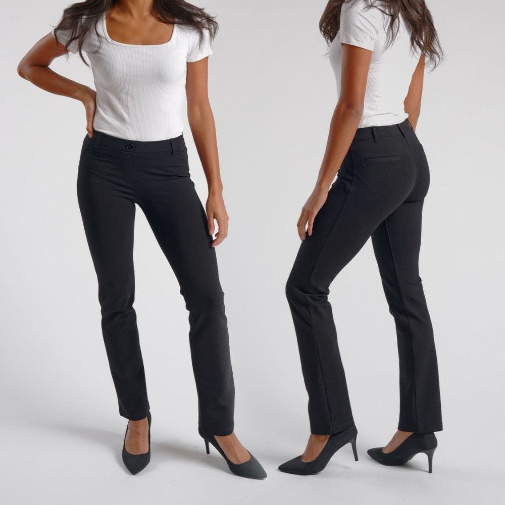 Dress Pant Yoga Pants Straight-Leg • Classic NWOT